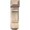 Ekena Millwork Olympic Craftsman Smooth Bracket w/ Offset Brace, Douglas Fir, 7 1/2"W x 18"D x 26"H BKT0806X18X26OLY04SDF - alternate 2